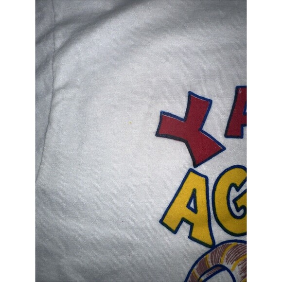 VTG Club Deportivo Guadalajara CHIVAS Double Sided Soccer T Shirt XL Rare Funny - Picture 3 of 10